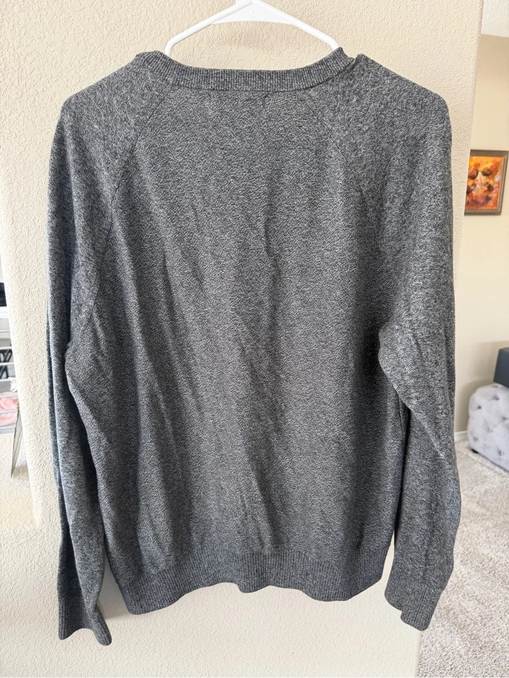 Banana Republic Men’s Charcoal Crewneck Sweater